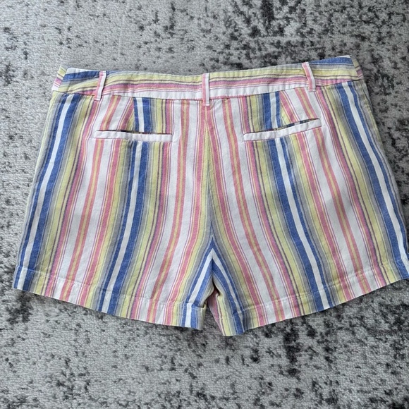 Loft Women's SZ 10 Linen Blend Shorts - Picture 5 of 8